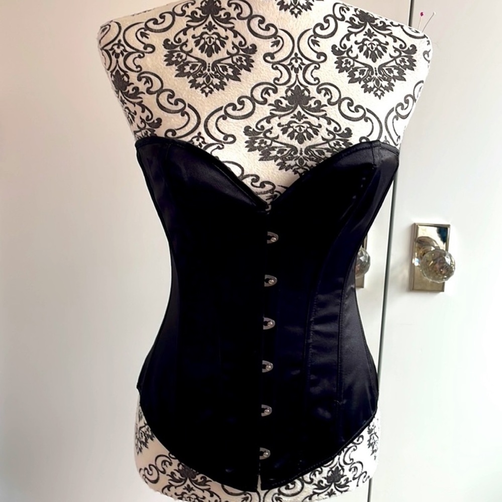 Black Boned Corset